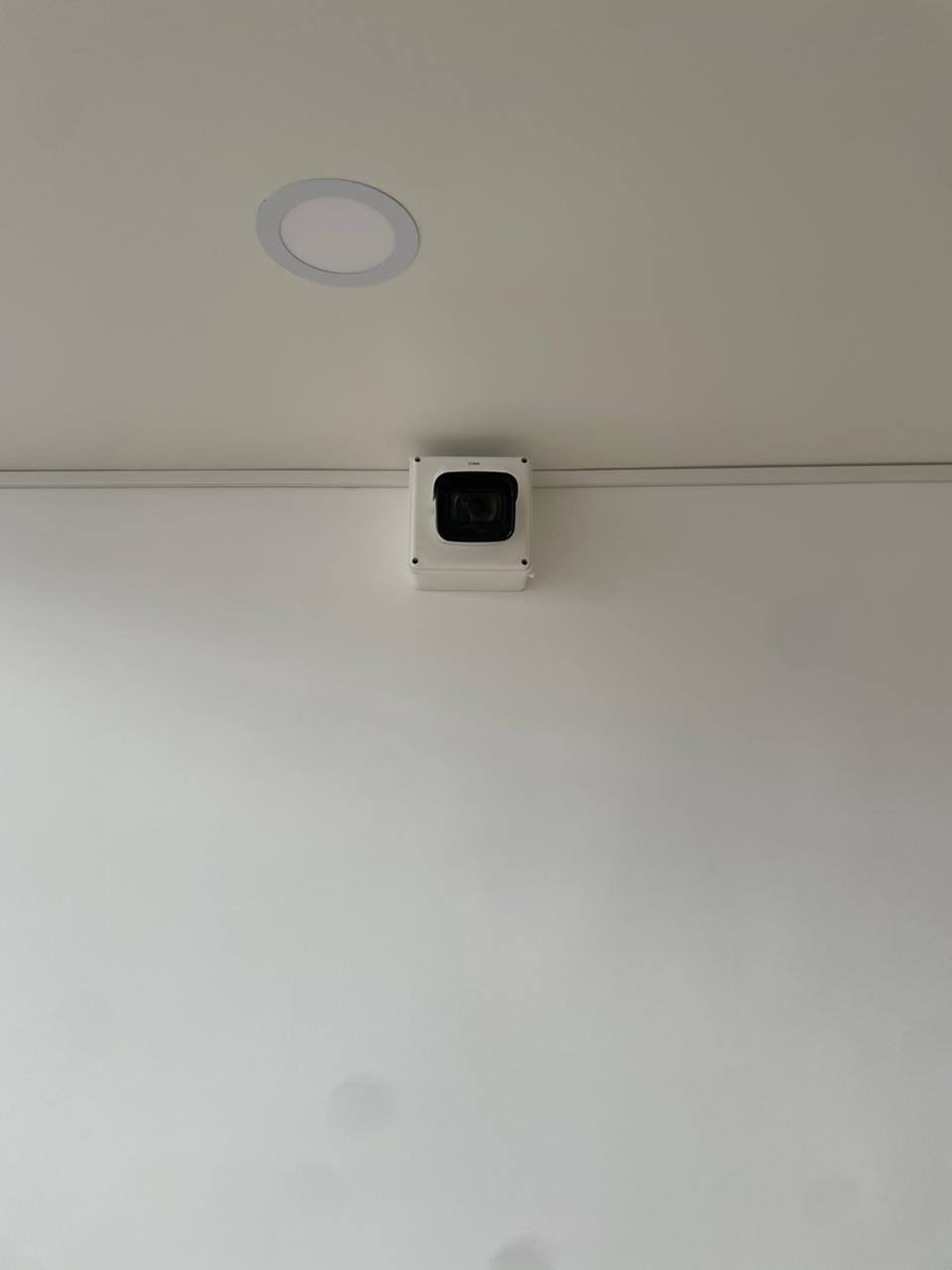 Cámara sensor instalada